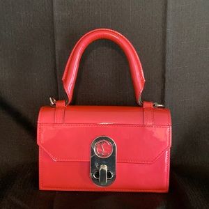Christian Louboutin Elisa Mini Patent Leather in Bright Pink